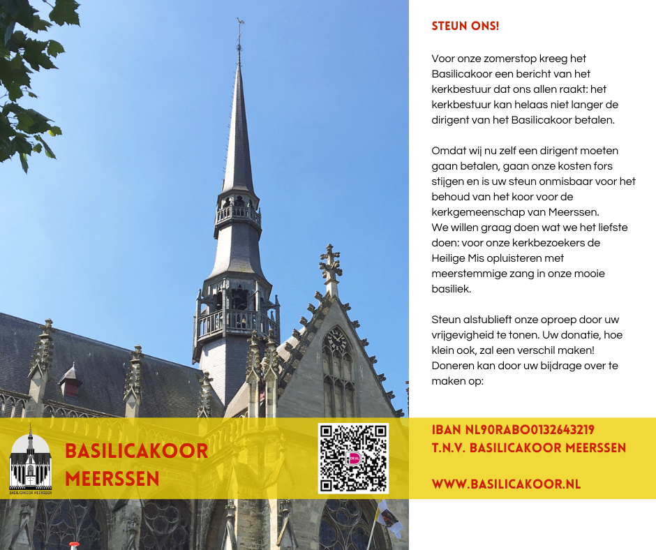 Steun het basilicakoor 1